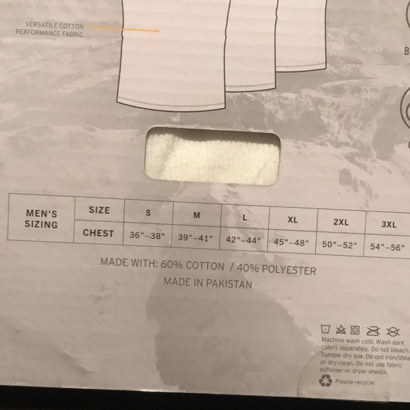 Eddie Bauer Men's Classic Cotton A-Shirt. - Picture 7 of 7